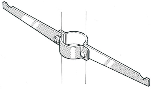 Clamp On Hanging Basket Bracket