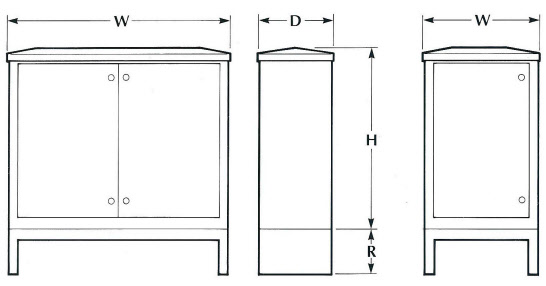 Feeder Pillars 5mm Mild Steel