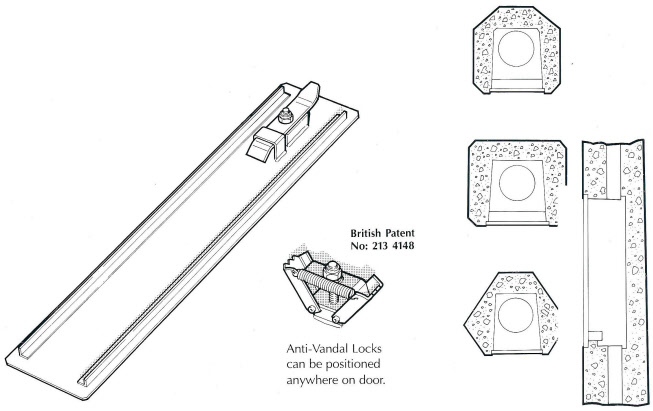 Flat Doors For Concrete Columns