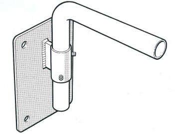 Flat Wall Swivel Bracket