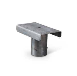 Post Top Single Floodlight Bracket