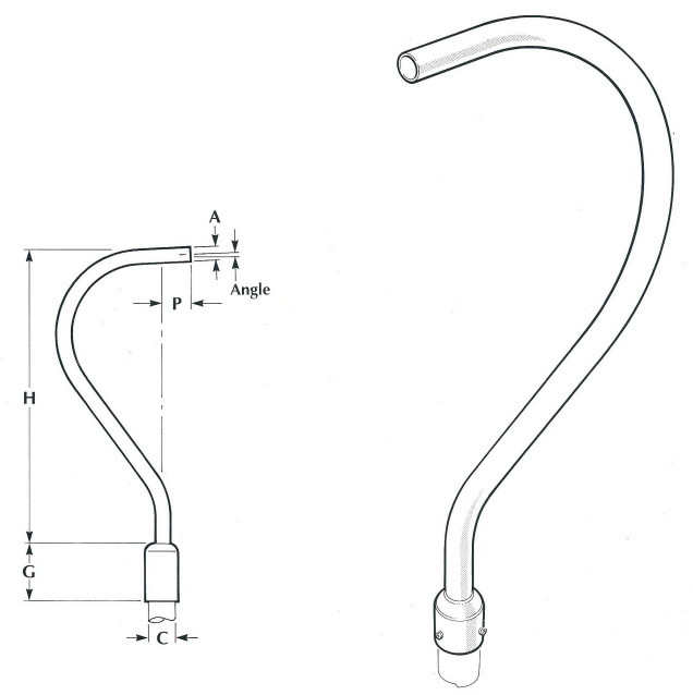 Swan Neck Bracket